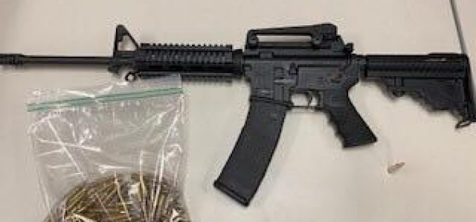 Police discover AR15 hidden in the engine