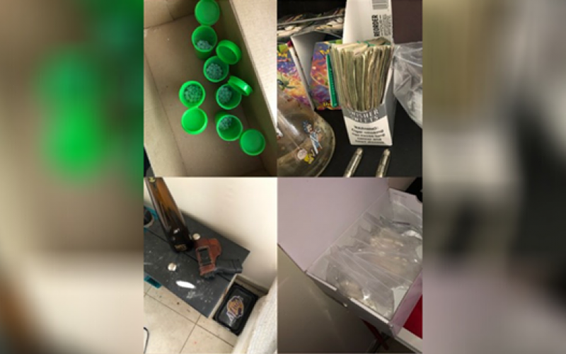 Search warrant yields cache of drugs, cash, two arrests