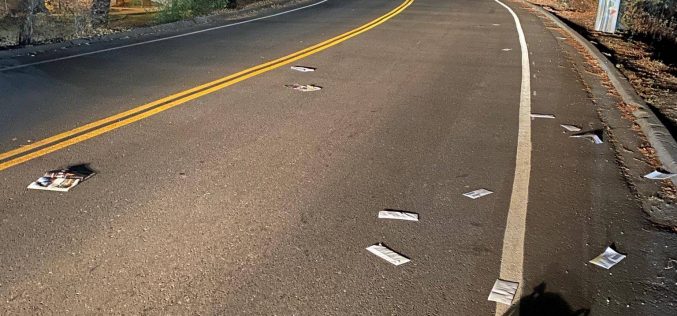 Mailbox thief throws mail out of his van