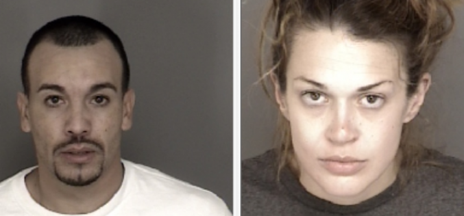 Woman arrested on warrants, boyfriend with drugs and gun