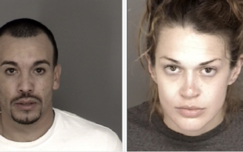 Woman arrested on warrants, boyfriend with drugs and gun