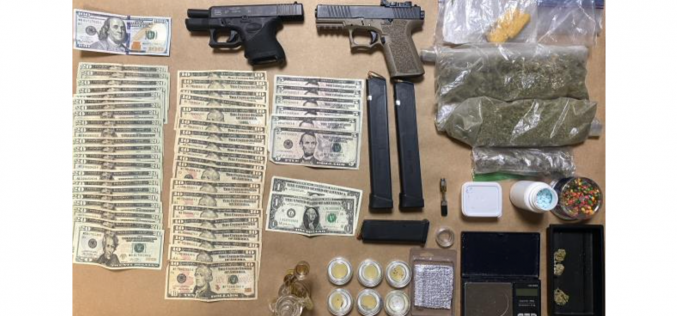 Hollister Police: Traffic stop leads to discovery of guns and narcotics