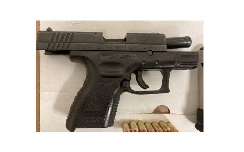 Petaluma PD: Man caught with loaded semi-automatic gun in public