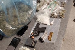 Driver and passenger both arrested with gun, drugs