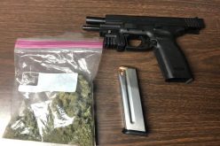 Juvenile arrested with stolen firearm