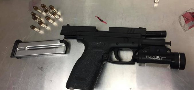 Man Arrested with Loaded Gun