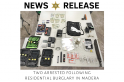 Madera County deputies reportedly interrupt burglary-in-progress