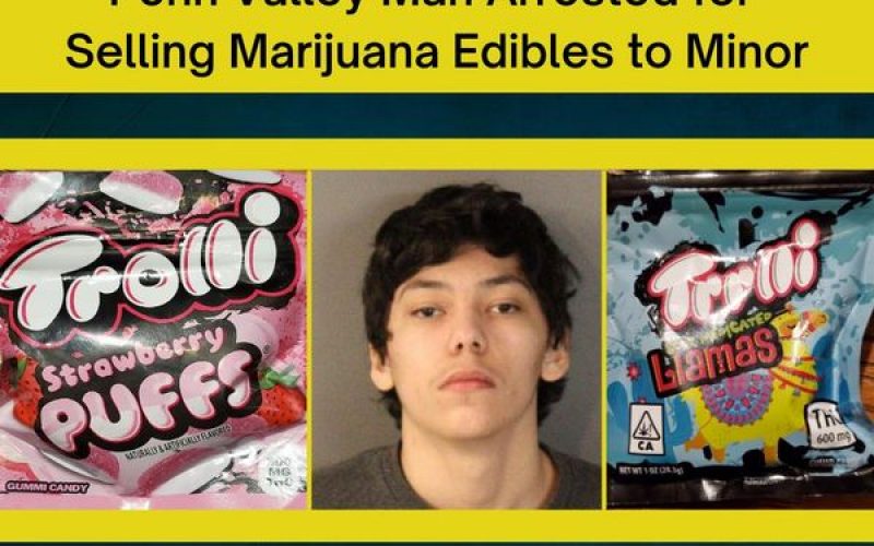 Man sells marijuana gummies to minor