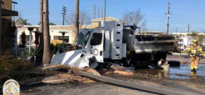 Stolen Runaway Recklessly-Crashing Dump Truck 