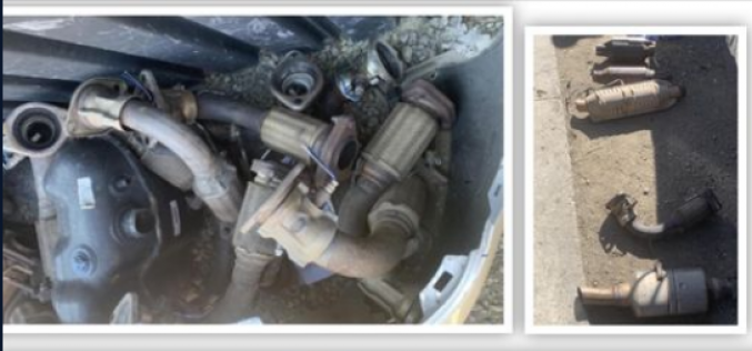 Four Arrested for Catalytic Converter Thefts