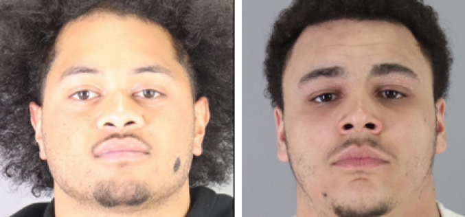 Two arrested after robbery spree