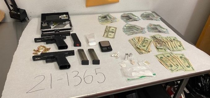 Guns/Narcotics Seized During Investigation