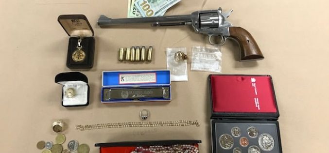 ARREST MADE for ARMED ROBBERY, NARCOTICS, FIREARMS