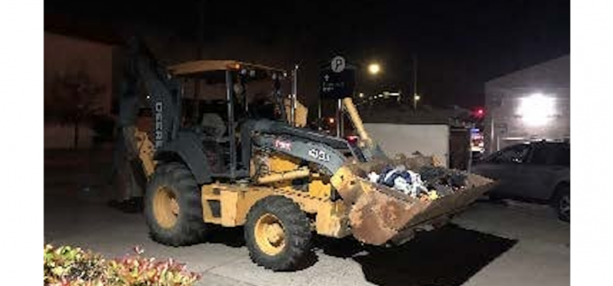 Monterey Police: Man connected to several recent burglaries after allegedly trying to steal tractor, construction equipment