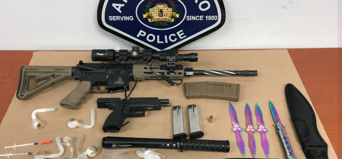 Weapons & Narcotics Arrest in Atascadero