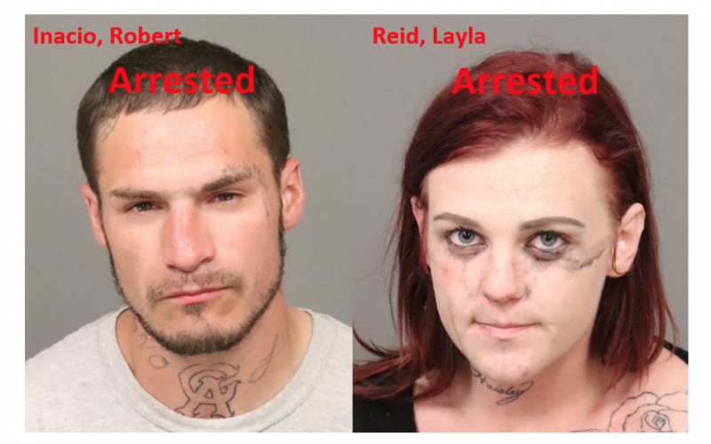 Two arrested in Grover Beach after allegedly being caught with stolen property