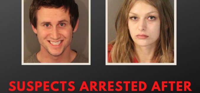 Couple with warrants recklessly flee, later arrested