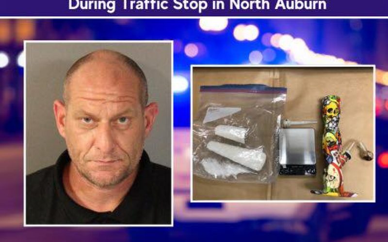 Bakersfield man arrested in Auburn with meth