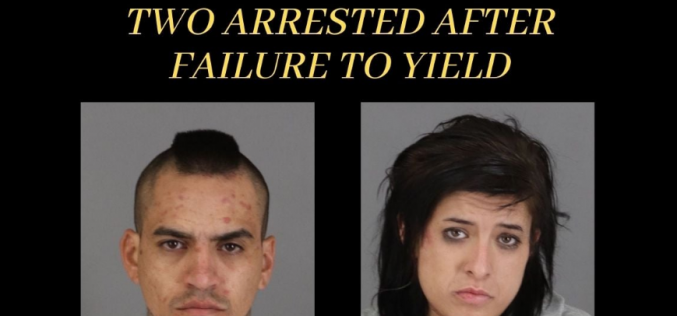 Pair arrested driving stolen truck after brief pursuit