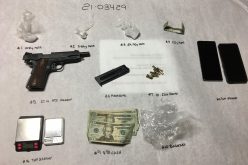 Man on probation with gun and meth