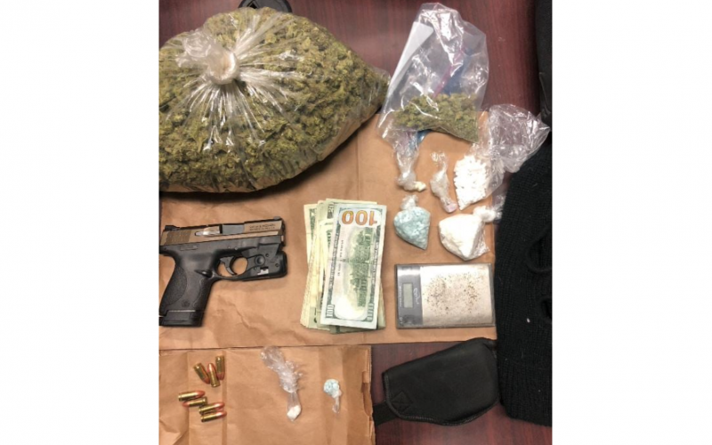 Police: Gun, cash, and a whole lot of weed found during traffic stop in Bakersfield