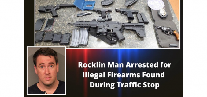 Placer County Sheriff: Rocklin man arrested on suspicion of fraud, narcotics and weapons charges