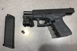 Man Arrested Downtown for Narcotics and Weapons Possession