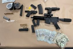 FOLLOW-UP INVESTIGATION/ ARRESTS MADE/ GUNS, NARCOTICS, & STOLEN PROPERTY SEIZED: