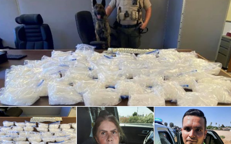 TCSO K9 Tex Leads Deputies to 51 pounds of Meth