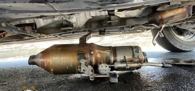 Three arrested related to catalytic converter thefts