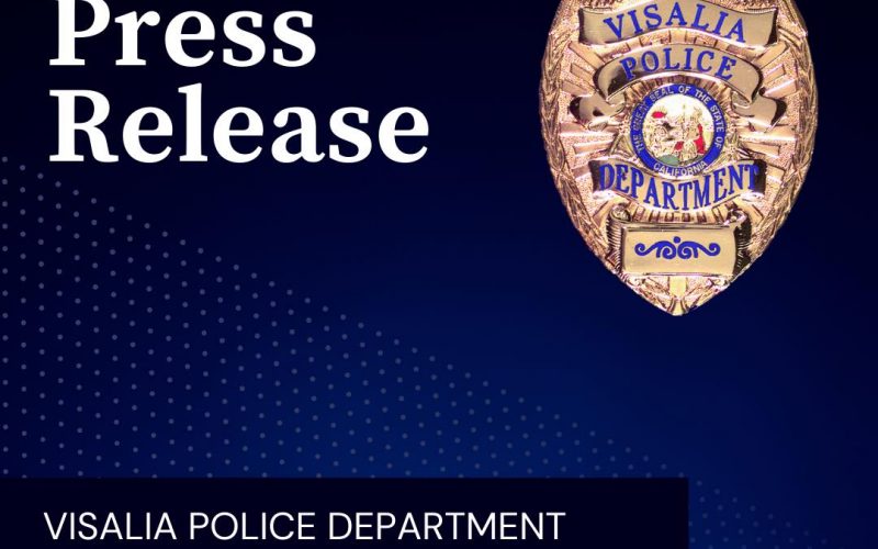 Carjacking Arrest Press Release from Visalia Police Department