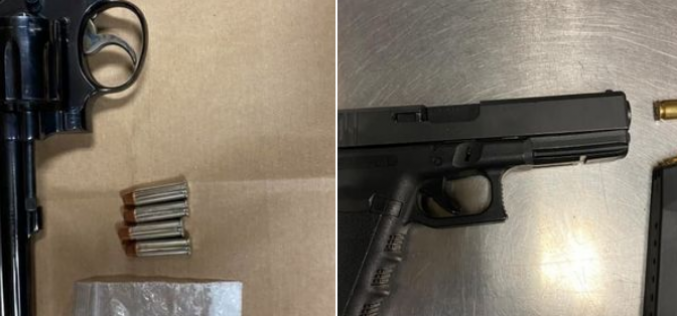 Two additional guns taken off the streets through proactive police work