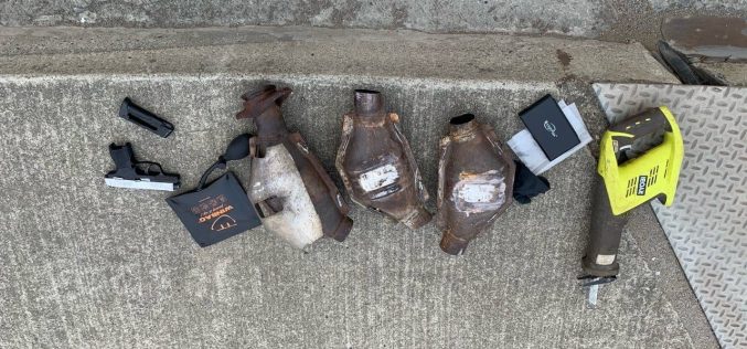 SSFPD ARRESTS CATALYTIC CONVERTER THIEF/ NARCOTICS SALES