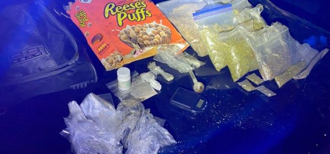 Traffic stop shuts down one-stop drug shop!