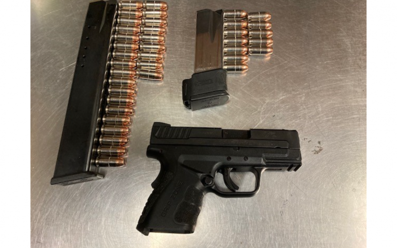 Santa Rosa PD: Traffic stop leads to discovery of loaded gun, high-capacity magazine