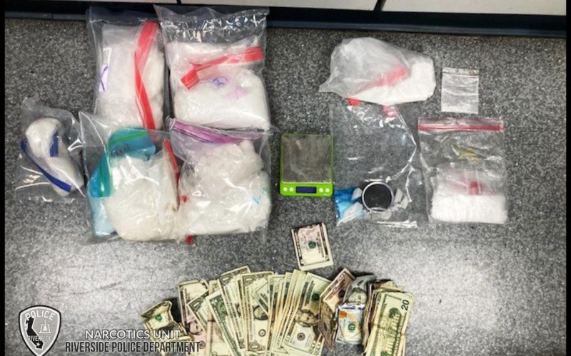 LARGE AMOUNT OF METHAMPHETAMINE SEIZED DURING SEARCH