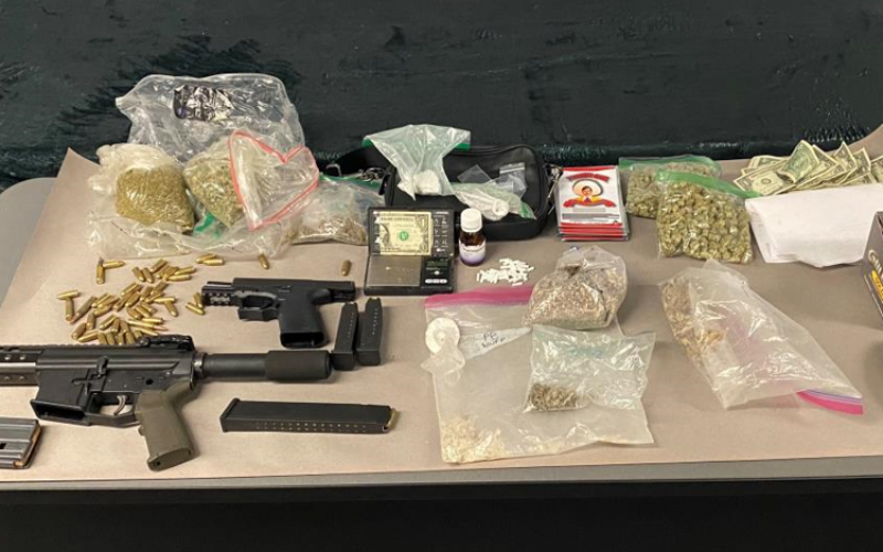 Road Rage Arrest produces Guns, Ammo, Cocaine