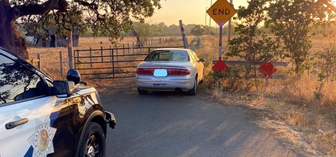  ARREST After an 8 Mile Vehicle Pursuit