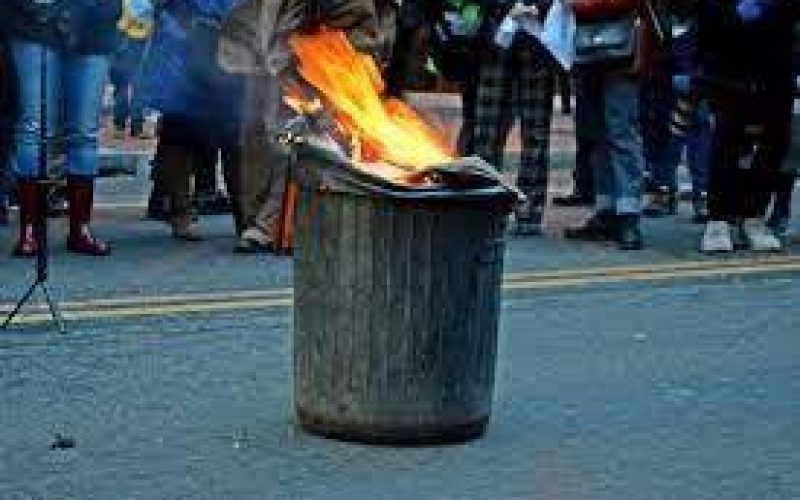 Serial Trash Can Arsonist Caught