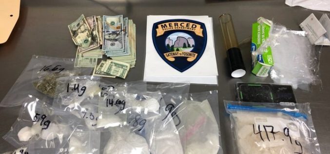 Merced Police make drug arrest