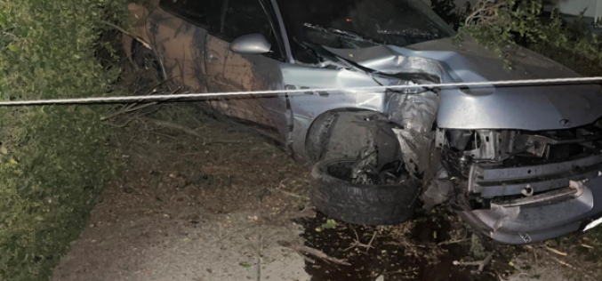 DUI driver hits cars, sheers power pole in half