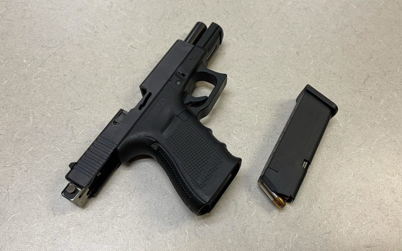 Traffic stop leads to discovery of automatic weapon and drugs