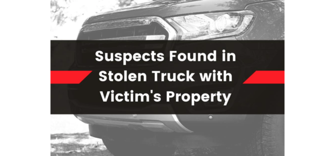 Couple from Reno, NV, reportedly caught with stolen truck, property in Placer County