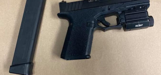 Traffic Stop Leads to Discovery of a Concealed Firearm