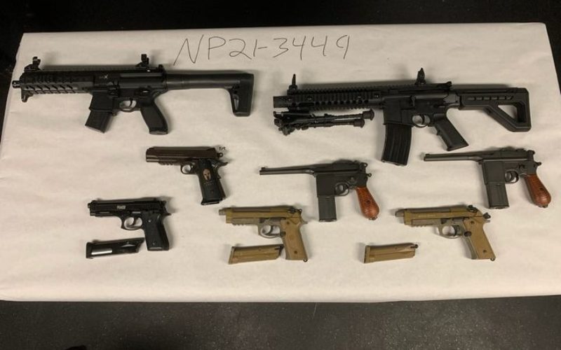 Man in Camouflage Arrested for Meth and Brandishing Rifles at Shoppers