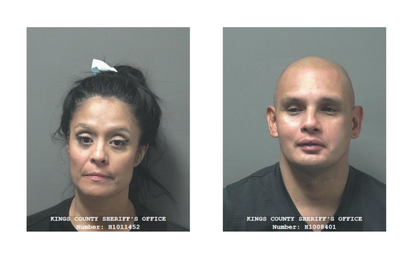 Two arrested in Kings County for allegedly burglarizing unoccupied vehicle