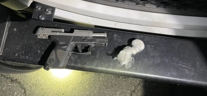 Gun and meth result from search warrant