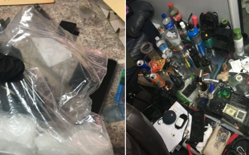 Two arrested as a result of search warrant