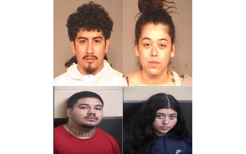 Fresno police arrest five in connection to alleged robbery, shooting spree