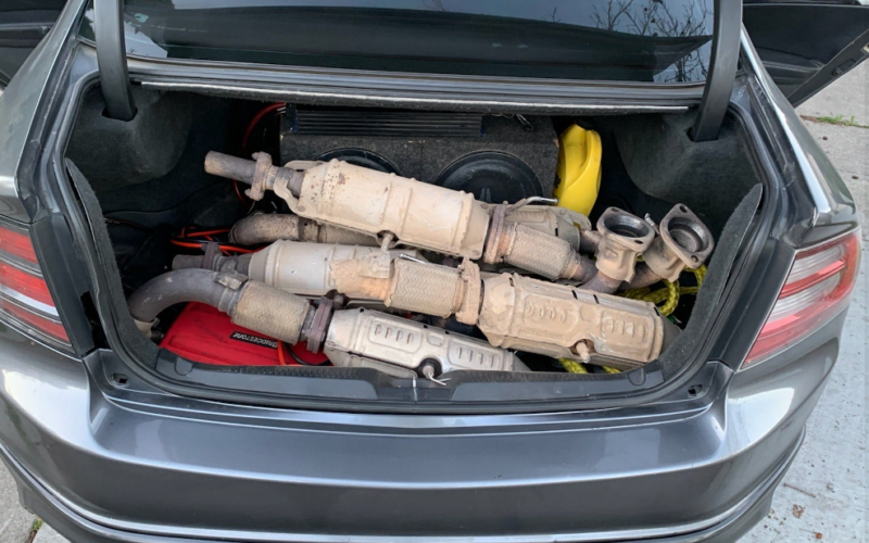 Calls from Alert Community Members Lead to Arrest of Catalytic Converter Thieves